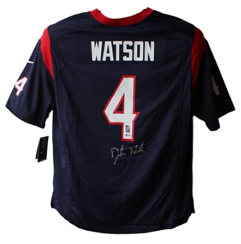 Deshaun Watson Autographed Houston Texans Nike XL Jersey BAS 24645 - Autographed NFL Jerseys