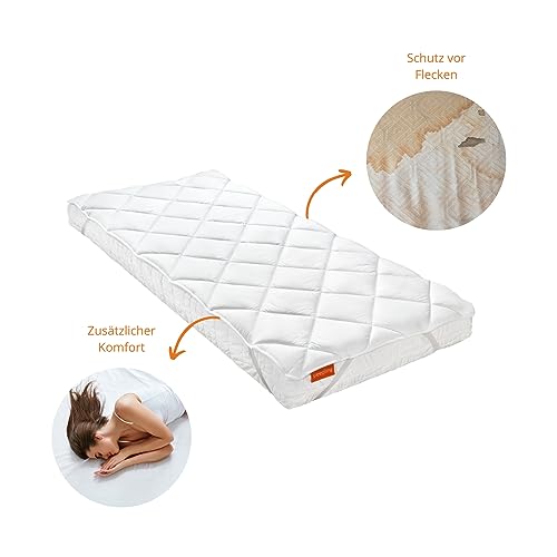 Sleepling 192800 coprimaterasso con 4 Elastici