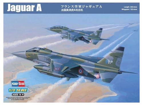 Maquette Jaguar A Hobbyboss 1/72 avec détails de gravure en creux