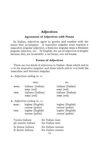 Dover Publications Ragusa, Olga Essential Italian Grammar: All The Grammer Really Needed For Speech And Comprehension thumb #9