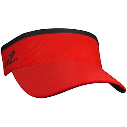 Headsweats Unisex 7703 Cap - Red, One Size Cover