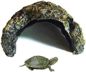Reptile Habitat, Turtle Hideout,Water Tank Decoration for Fish, R...