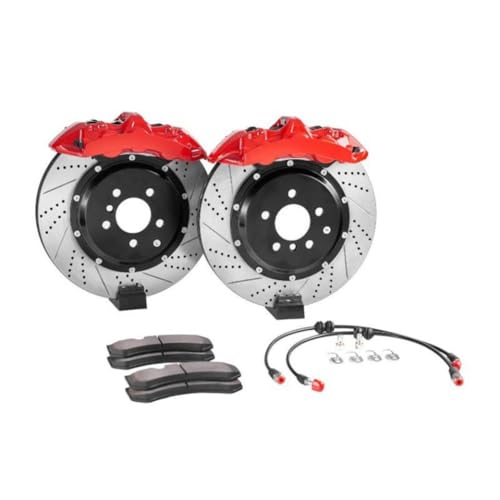 6 Pot Hydraulic Brake Calipers Kit GT6 Compatible With E30 E36 E46 F30 F35 F80