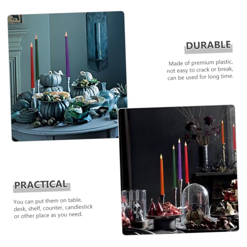 Velas Cónicas LED para Decoración de Mesas de Bodas y Cenas 3