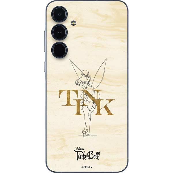 Skinit Decal Phone Skin Compatible with Galaxy A36 5G - Officially Licensed Disney Tinker Bell Tink Magic Pencil Art Design