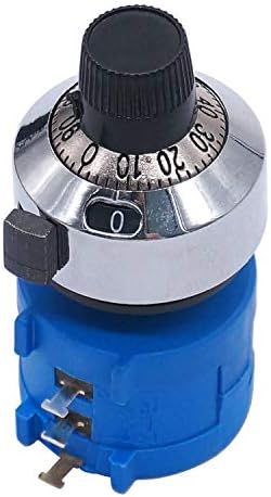 Taiss/1K ohm Multi turn Potentiometer 3590S-2-102L 10-Turn Rotary Wire Wound Precision Potentiometer with Rotary Knob