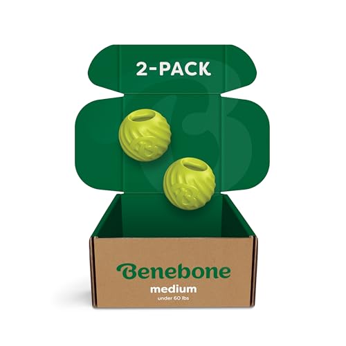 Image of Benebone Natural Rubber Ball, 2-Pack