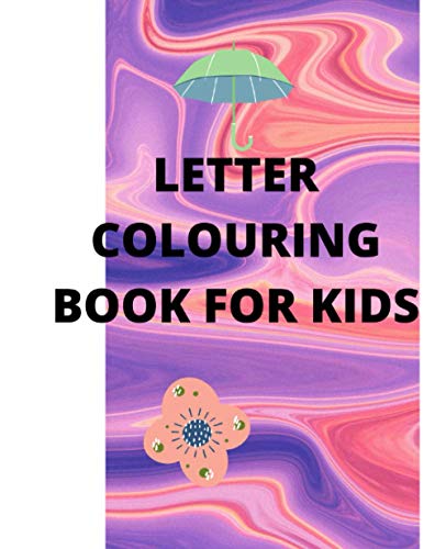 LETTER COLOURING BOOK FOR KIDS