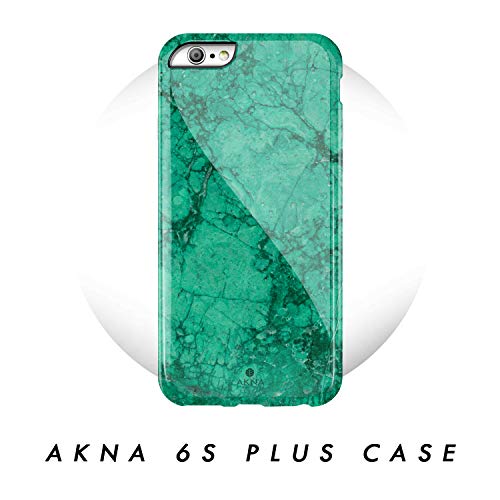 AknaCase Case Compatible with iPhone 6 Plus & 6s Plus Marble, Charming Series High Impact Silicon Cover (43-U.S)