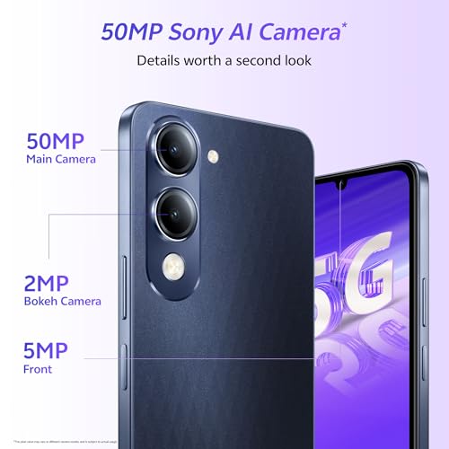 Image of Vivo T4 Lite 5G Prism Blue 128GB+6GB