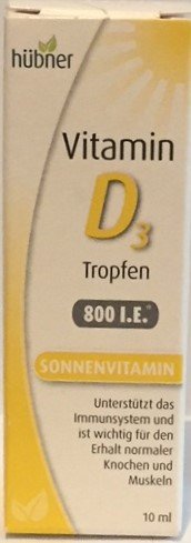 Hübner Vitamin D3 Tropfen 3x 10ml