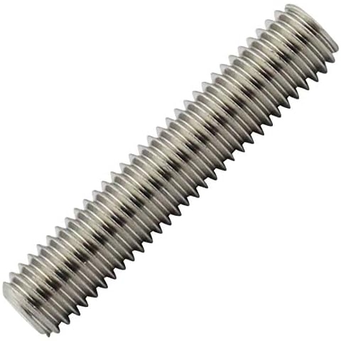 D2D | VPE: 10 Stück - Gewindestifte - Größe: M3 x 8 mm - nach DIN 913 mit Innensechskant (ISK) und Kegelkuppe aus Edelstahl A2 / V2A - Madenschrauben Cover