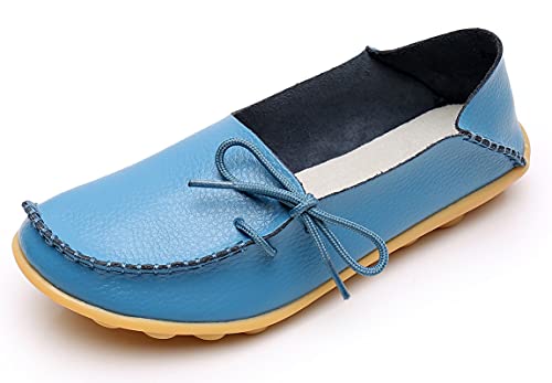 Image of VenusCelia Women's Breathable Comfort Walking Office Flat Loafer