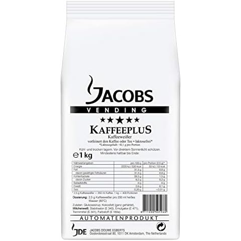 Jacobs Professional Kaffeeplus, Kaffeeweißer Pulver 1kg, laktosefrei Cover