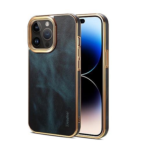 Coque iPhone 15 Pro cyan idéale pour le bureau et les sorties