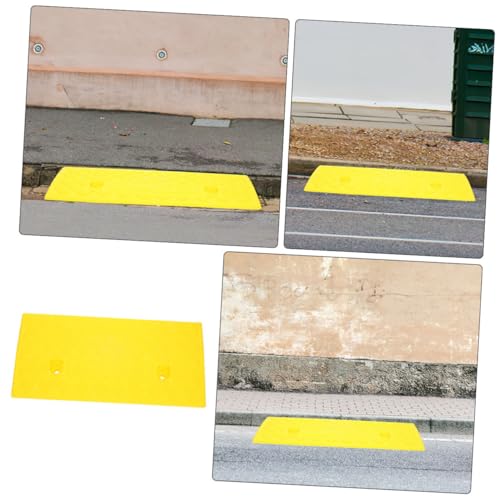 Rampa para ruedas de carro de goma Luxshiny resistente miniatura 4