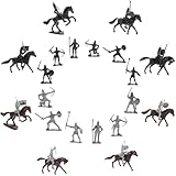 Figurines de chevaliers miniatures – ces figurines miniatures peuvent également servir à décorer une table basse, une étagère, etc