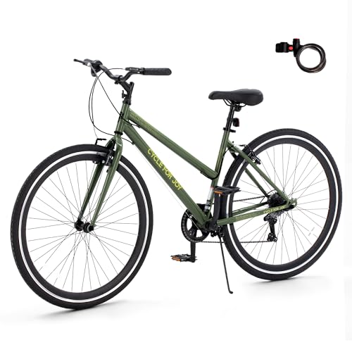 RegalRider Hybrid Bike, 7-Speed 700C City Commuter Bicycle, 