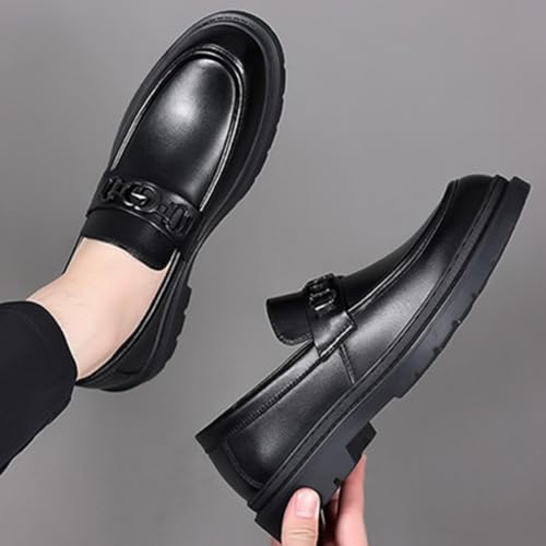 Mocasines cómodos de plataforma para hombre que evitan el cansancio en fiestas 2