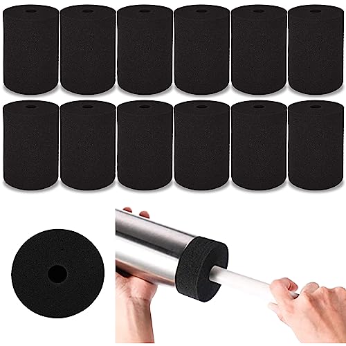 LANIAKEA Cup Turner Foam, 12PCS Cup Turner Foam Inserts Fit 10oz-40oz Tumbler Crafting, Black Tumbler Turner Inserts for 3/4 Inch PVC Pipe