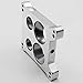 KIPA Carburetor Adapter Manifold 2696 Four-Hole Square-Bore to Spread-Bore Replace for Quadrajet Thermo-Quad Manifolds, 0.850 in. Thickness
