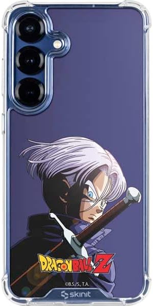 Skinit Clear Phone Case Compatible with Galaxy S25 FE - Officially Licensed Dragon Ball Z One Wish Shenron Design