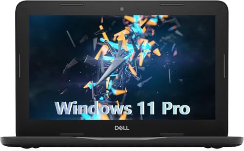 Image of Dell Latitude 3190 Intel Celeron N5000 X4 2.4GHz 4GB 128GB 11.6in Win11, Black (Renewed)