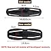 Black Universal Child Seat Chest Harness Clip and Baby Seat Chest Harness Clip Buckle Universal Replacement for Kids Trend Adjustable Guard