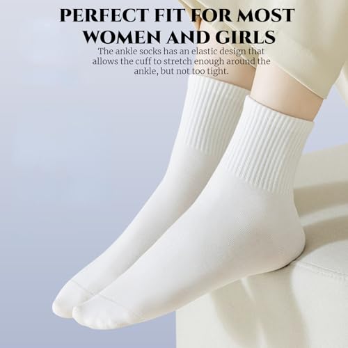 Women's Ultimate Comfort Toe Seamed Ankle Socks Pack Of 5-102