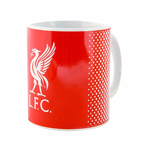 Liverpool FC Official Fade Crest Design Ceramic Mug (One Size) (Red)