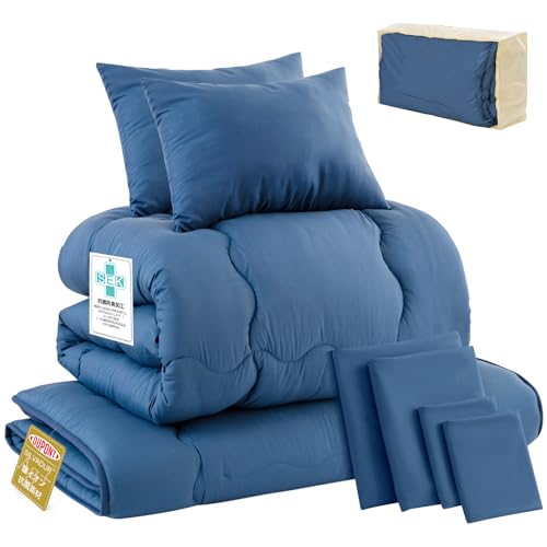 Sun Deco �z�c�Z�b�g �_�u�� �z�c 9�_�Z�b�g �Q��Z�b�g ���q�p�z�c�ySEK�F�؁z�y�}�C�e�B�g�b�v���Ȏg�p�E�~���z�c�z�h�ۖh�L �􂦂� �ӂƂ�Z�b�g ���Ȗ�1.8kg �|���z�c �_�u�� �~�z�c ��*2 �z�c�J�o�[4�_ ���[�P�[�X�t�� �s�[�`�X�L��