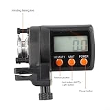 Yhenlovtt Digital Fishing Line Counter for Reels, 199.9m-999.9m Range with Adjustable Screen, Bidirectional Measurement, Auto Shut-Off, Compatible - Image 6
