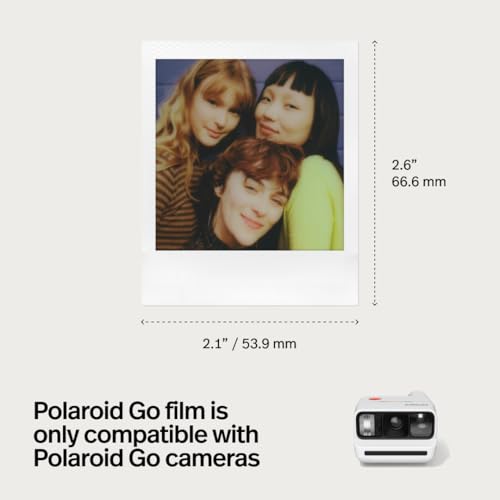 Polaroid film Couleur pour Polaroid GO et Polaroid GO Generation 2Go- (16 Photos)