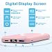 AOGUERBE for MagSafe Wireless Power Bank, Magnetische Powerbank 10000mAh mit USB C in&Out, 22,5W Schnellladung Akkupack Induktives Laden für iPhone 17/16/15/14/13/12/11/Pro/Pl... Max Series (Rosa)
