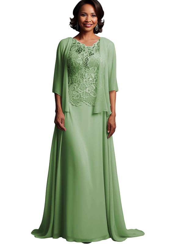 Mother of The Bride Dresses Lace Grandmother of The Bride Dresses with Jackets