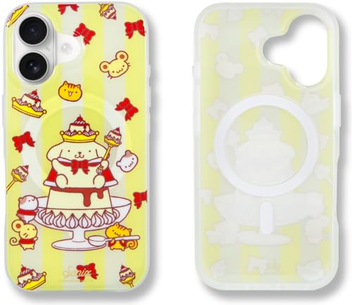 Coque iPhone 17 Pro MagSafe Sanrio Sonix antichoc Pompompurin 3m
