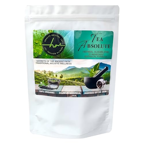 Organic Herbal Detox Tea Loose Leaf – Alkaline Tea...