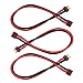 3PCS Deans T Plug Extension Cable Deans T Plug Male Connector to Deans T Plug Female Connector Wire Adapter with 11.8inch 14awg Silicone Wire, Image 2 3PCS Deans T Plug Extension Cable Deans T Plug Male Connector to Deans T Plug Female Connector Wire Adapter with 11.8inch 14awg Silicone Wire, Image 2