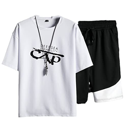 Survêtement homme contre la chaleur avec short de sport léger 3D