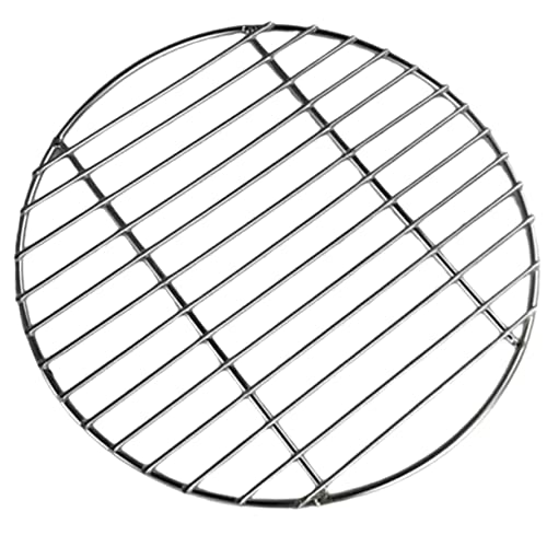 NULYLU Barbecue Grill Basket Round Bbq Rack Grilling Mesh Bbq Cooking Mats for Grill