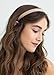 AIBFRID Headbands for Women Thin Knitted Hairbands Fashion Non Slip Headband for Women's Hair Cute Solid Colors Hair Accessories 4 PCS