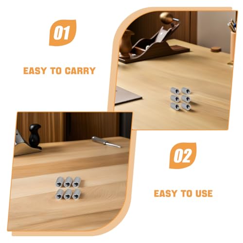 Image of Vaguelly Babyproof Corner Protectors 6Pcs Silicone Safety Corner Guards Soft Bumpers for Drawer Handles Cabinet Edge Protection