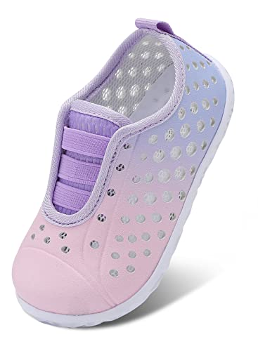 Fires Kids Water Shoes Boys Girls Quick Dry Breathable Barefoot Water Socks for Beach Swim Slip-on Sneakers Lightweight Flexible Toddler Sandals Indoor/Outdoor