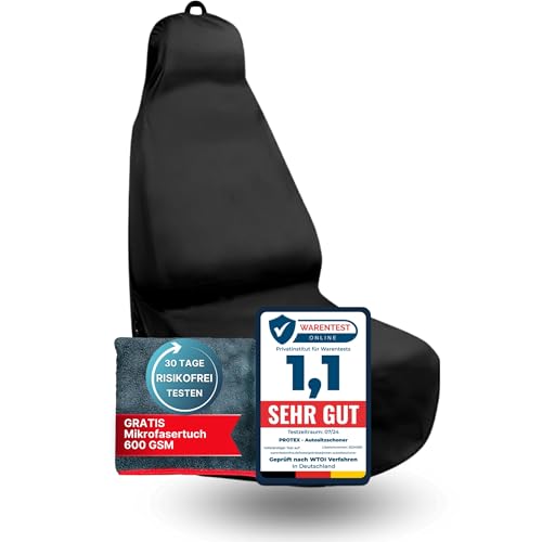 PROTEX® Autositzschoner [Testsieger 2025] Werkstattschoner - Rutsch- und...