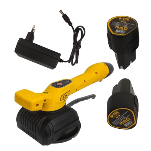 Maquina Assentar Piso Porcelanato Eletrica Vibratoria 2 Baterias 12V 5000mAh