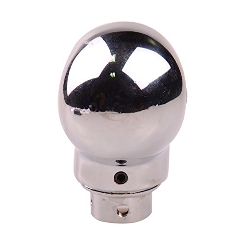 Aby Skull Shape Auto Car Aluminium Alloy Gear Stick Shift Shifter Lever Knob With Red Led Light For Car Manual Transmission And Automatic Transmission Without Lock Button #TOP4