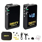 Deity Pocket Wireless 2.4GHz Wireless Microphone System with Rotated OLED Display, 1 Transmitter and...