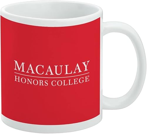 Vista 69 de Taza de cerámica con el logotipo principal de la Universidad de St. John, taza de regalo novedosa para café, té y bebidas calientes, 11oz, blanca