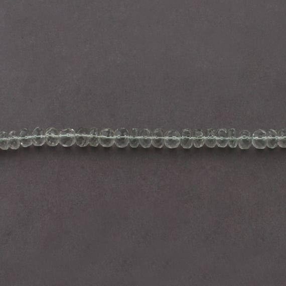Améthyste verte en perles facettées pour créer vos bijoux bohèmes chic et colliers d'été SB3584