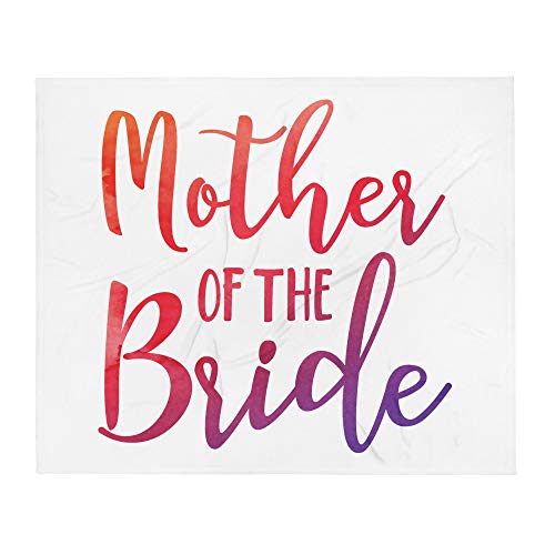 Mother of The Bride Cute Wedding Planning Throw Blanket |